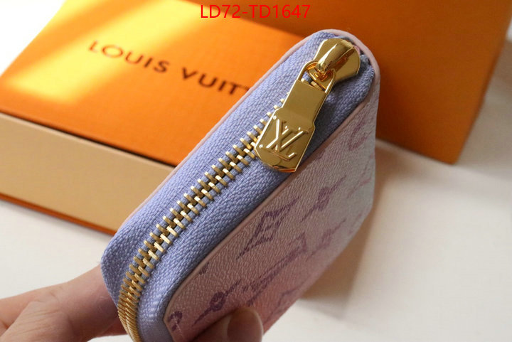 LV Bags(TOP)-Wallet,ID: TD1647,$: 72USD