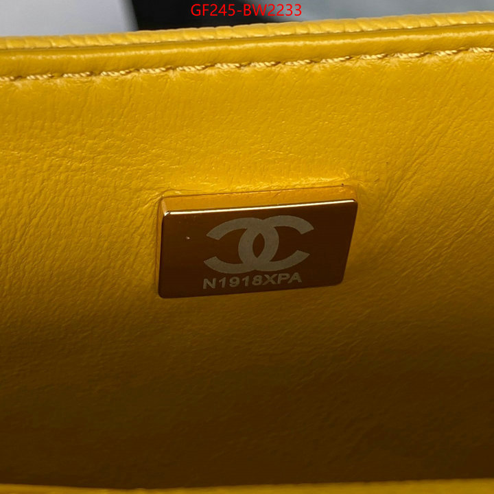 Chanel Bags(TOP)-Diagonal-,ID: BW2233,$: 245USD