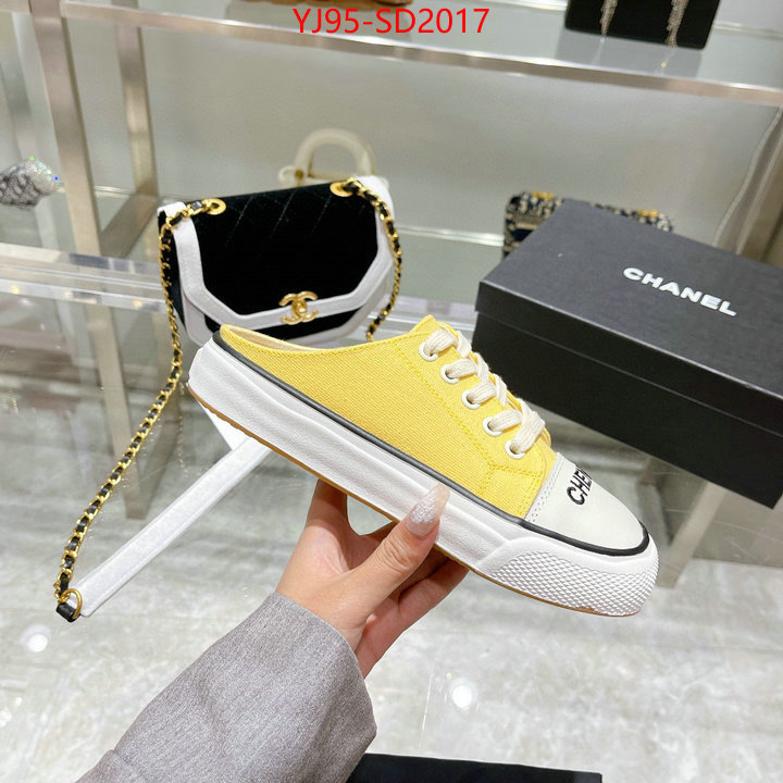 Women Shoes-Chanel,replica for cheap , ID: SD2017,$: 95USD