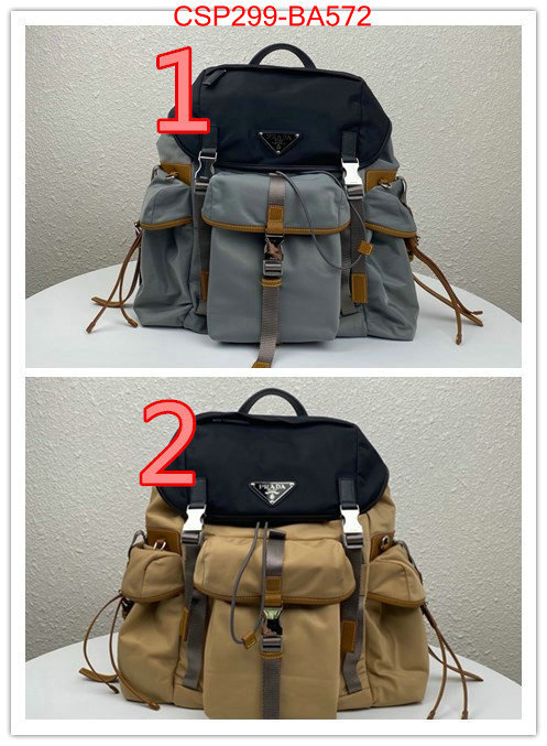 Prada Bags(4A)-Backpack-,the most popular ,ID: BA572,$: 299USD