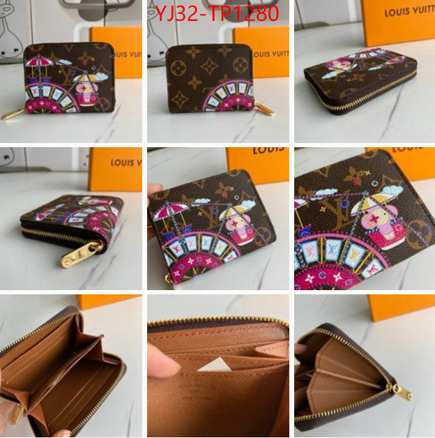 LV Bags(4A)-Wallet,ID: TP1279,$: 32USD