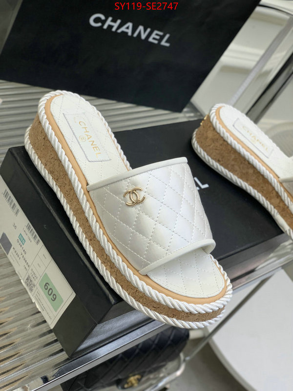 Women Shoes-Chanel,mirror quality , ID: SE2747,$: 119USD