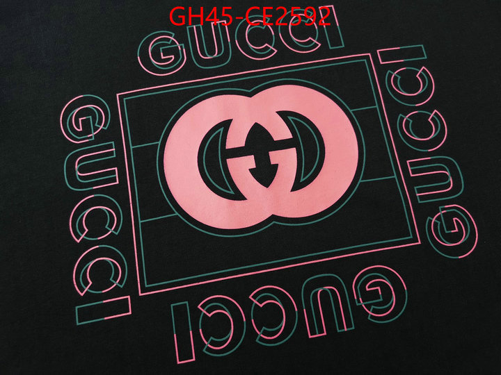 Clothing-Gucci,best designer replica , ID: CE2592,$: 45USD