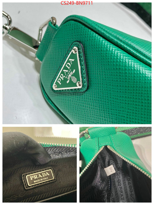 Prada Bags(TOP)-Triangle,ID: BN9711,$: 249USD