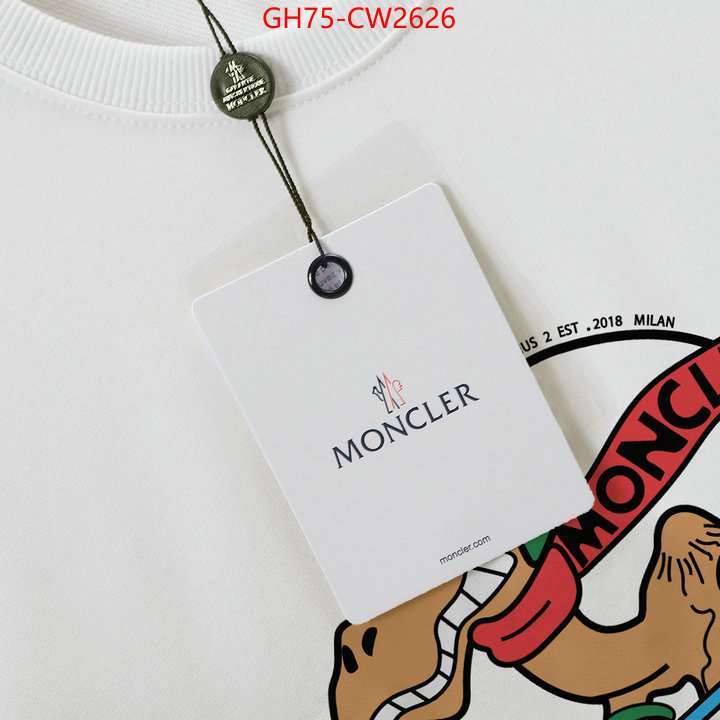 Clothing-Moncler,luxury cheap , ID: CW2626,$: 75USD