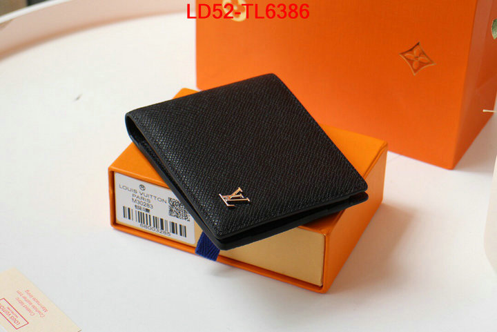 LV Bags(TOP)-Wallet,ID:TL6386,$: 52USD