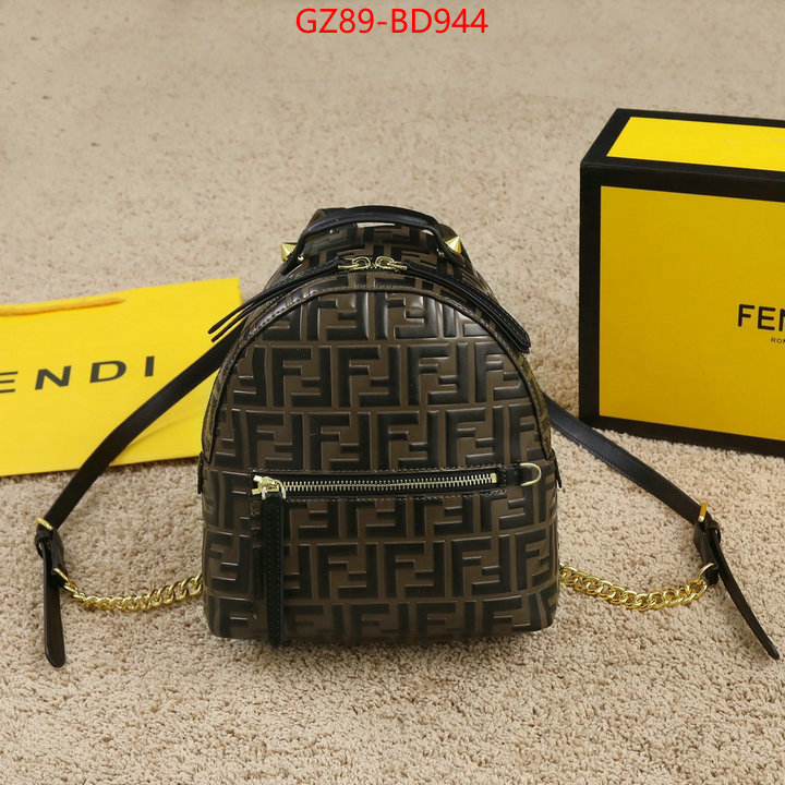 Fendi Bags(4A)-Backpack-,2023 perfect replica designer ,ID: BD944,$: 89USD