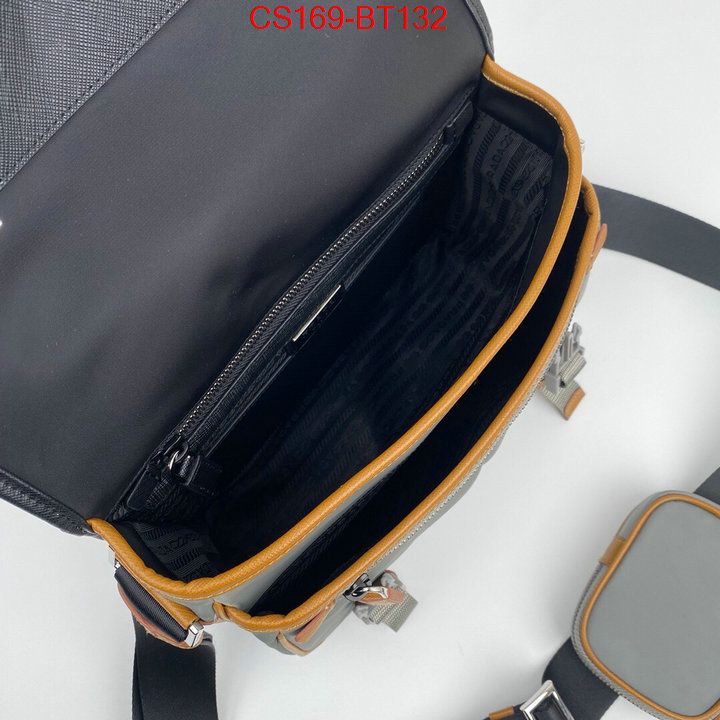 Prada Bags(TOP)-Diagonal-,ID: BT132,$: 169USD