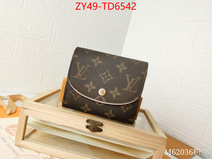 LV Bags(4A)-Wallet,we provide top cheap aaaaa ,ID: TD6542,$: 49USD