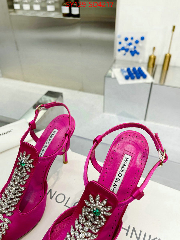 Women Shoes-Manolo Blahnik,where should i buy replica ,perfect quality designer replica , ID: SD4217,$: 129USD