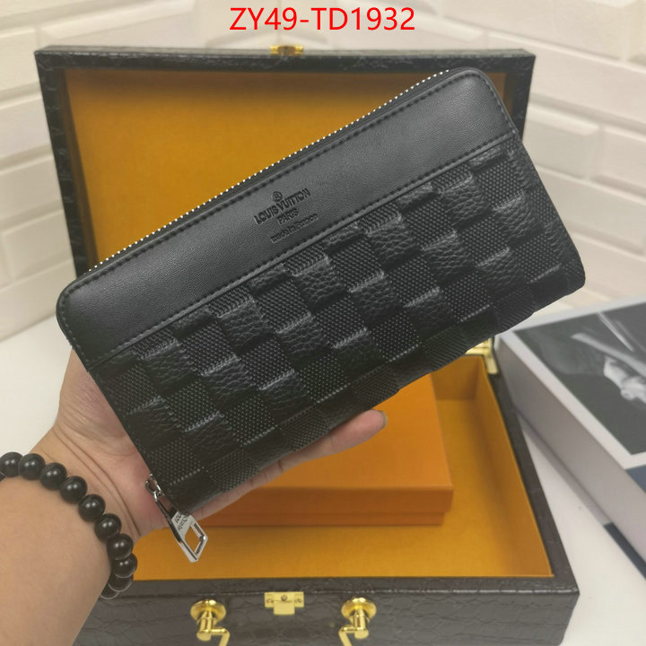 LV Bags(4A)-Wallet,ID: TD1932,$: 49USD