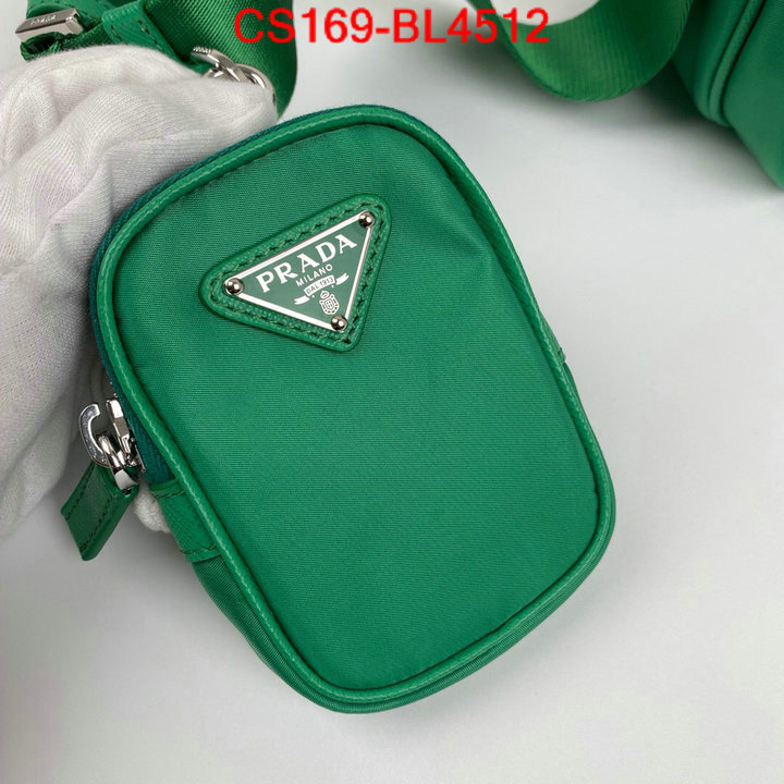 Prada Bags(TOP)-Diagonal-,ID: BL4512,$: 169USD