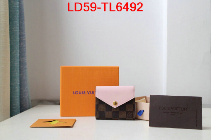 LV Bags(TOP)-Wallet,ID:TL6492,$: 59USD