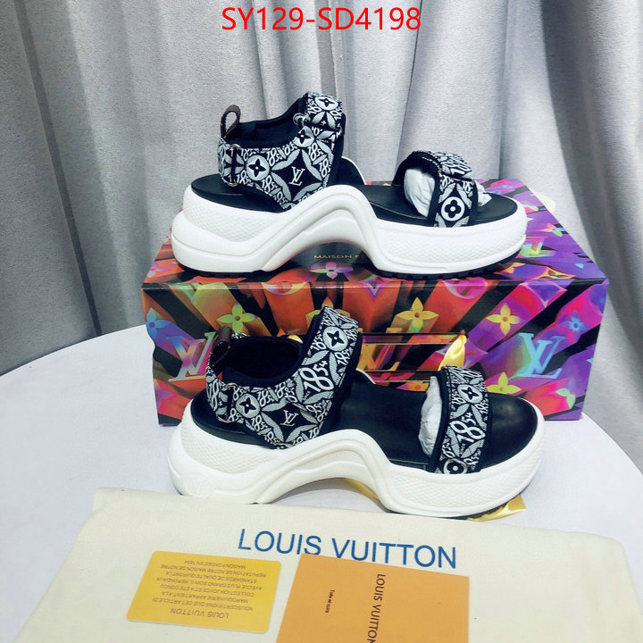 Women Shoes-LV,replica us , ID: SD4198,$: 129USD