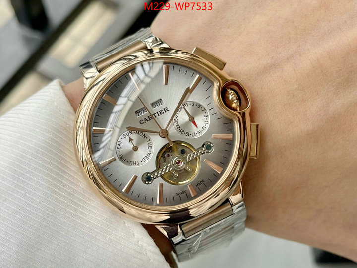 Watch(TOP)-Cartier,fake aaaaa , ID: WP7533,$: 229USD