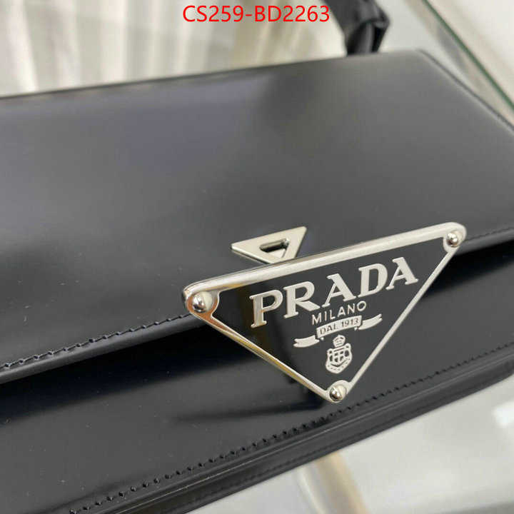 Prada Bags(TOP)-Diagonal-,ID: BD2263,$: 259USD