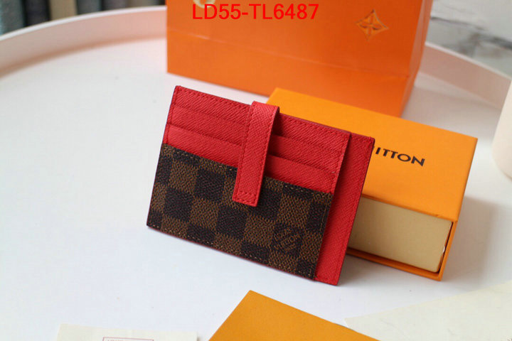 LV Bags(TOP)-Wallet,ID:TL6487,$: 55USD