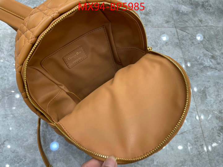 Dior Bags(4A)-Backpack-,ID: BP5985,$: 94USD