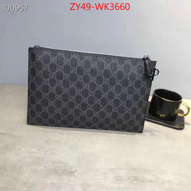 Gucci Bags(4A)-Clutch-,high quality perfect ,ID: WK3660,$:49USD