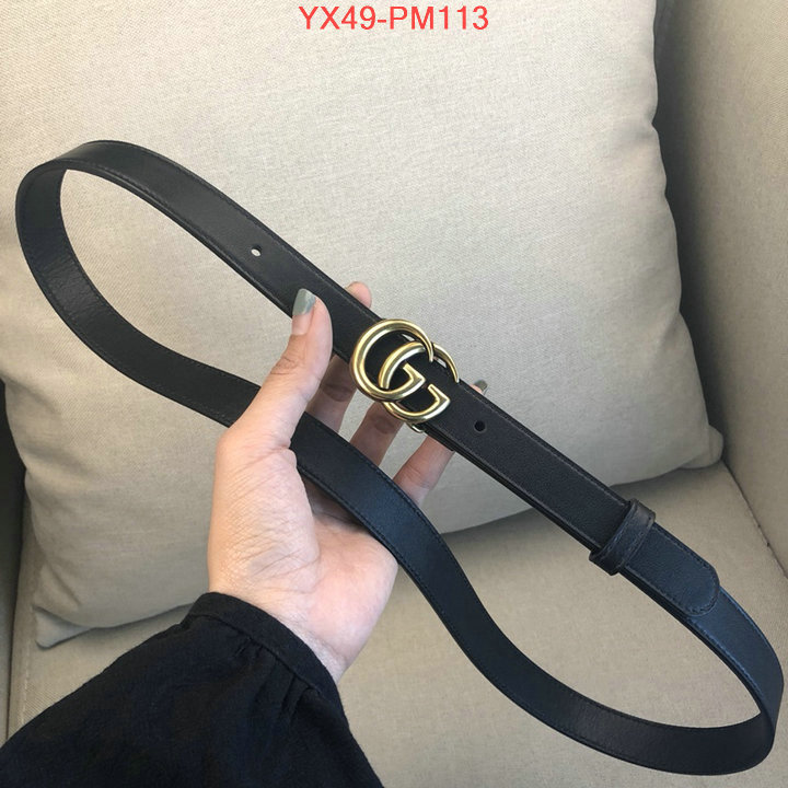 Belts-Gucci,highest product quality , ID: PM113,$:49USD