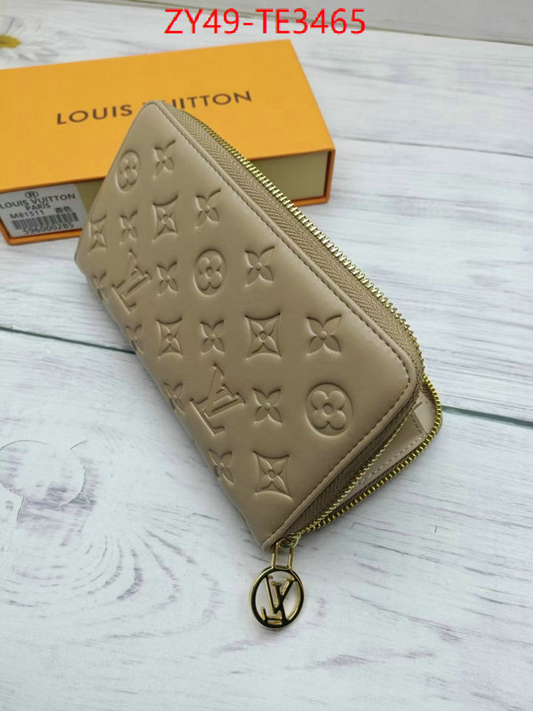 LV Bags(4A)-Wallet,buy high quality cheap hot replica ,ID: TE3465,$: 49USD