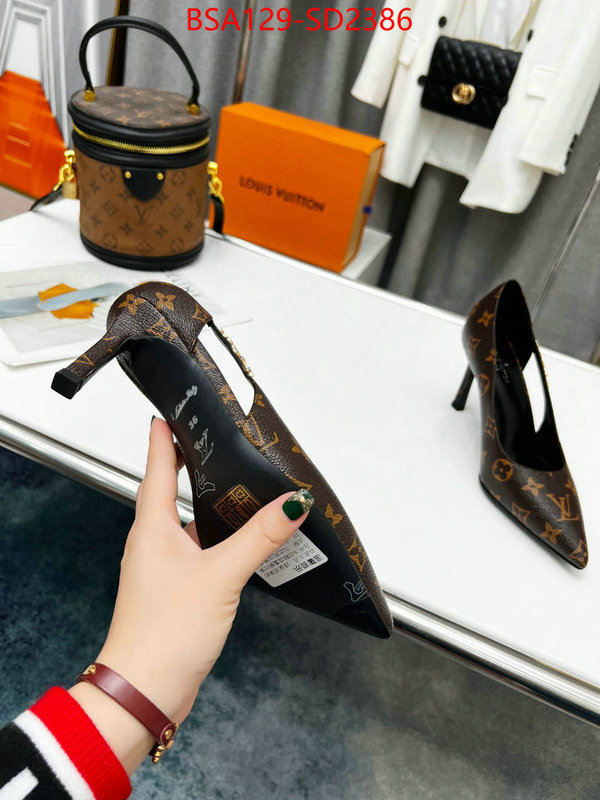 Women Shoes-LV,1:1 replica , ID: SD2386,$: 129USD