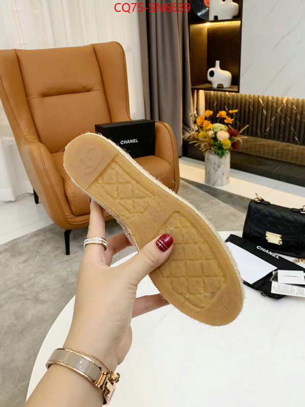 Women Shoes-Chanel,shop designer replica , ID: SN6639,$: 75USD