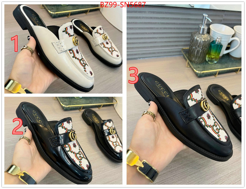 Women Shoes-Gucci,top , ID: SN5687,$: 99USD