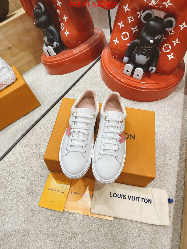 Women Shoes-LV,wholesale replica , ID: SA7457,$: 129USD