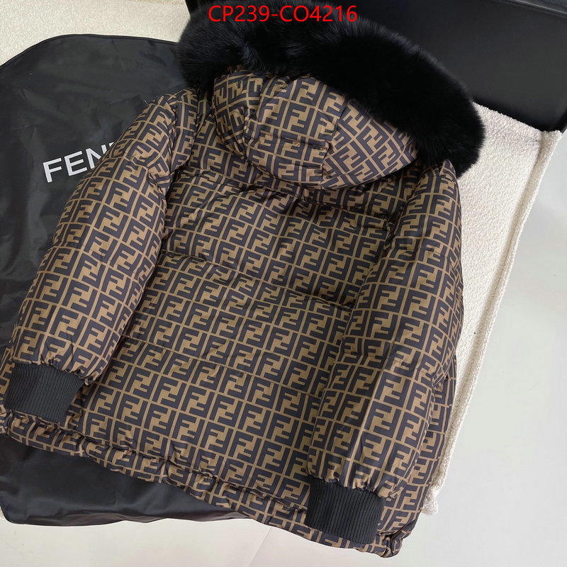 Down jacket Men-Fendi,luxury , ID: CO4216,$: 239USD