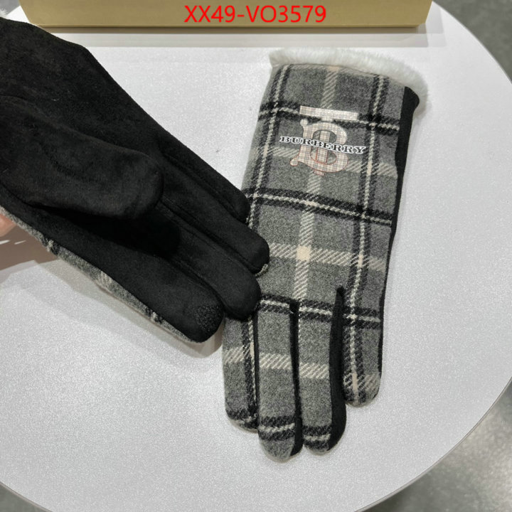 Gloves-Burberry,mirror copy luxury , ID: VO3579,$: 49USD