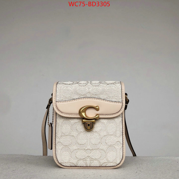 Coach Bags(4A)-Diagonal,the online shopping ,ID: BD3305,$: 75USD