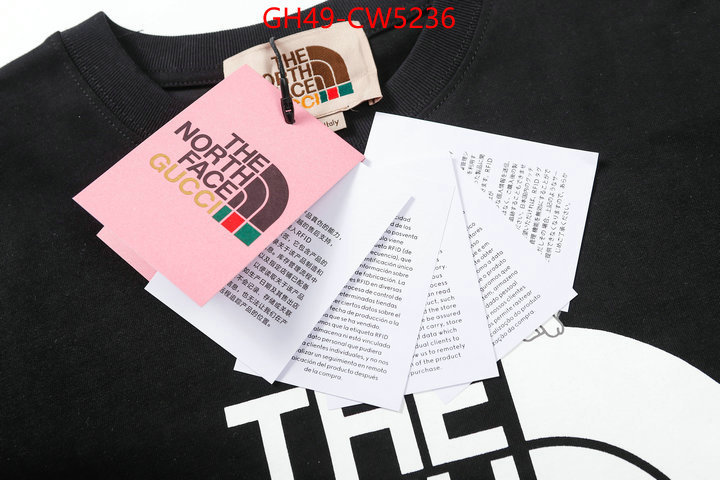 Clothing-Gucci,replica online , ID: CW5236,$: 49USD