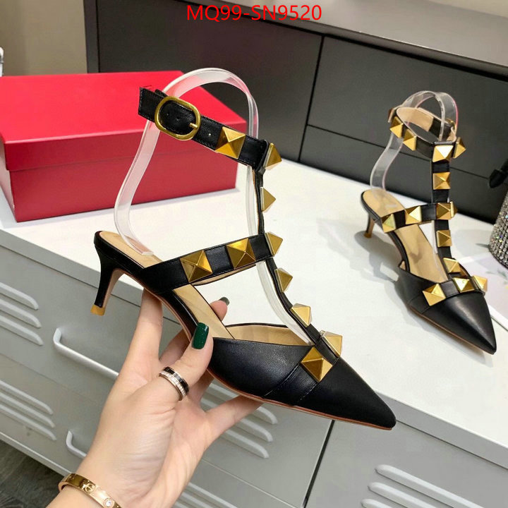 Women Shoes-Valentino,1:1 replica wholesale , ID: SN9520,$: 99USD