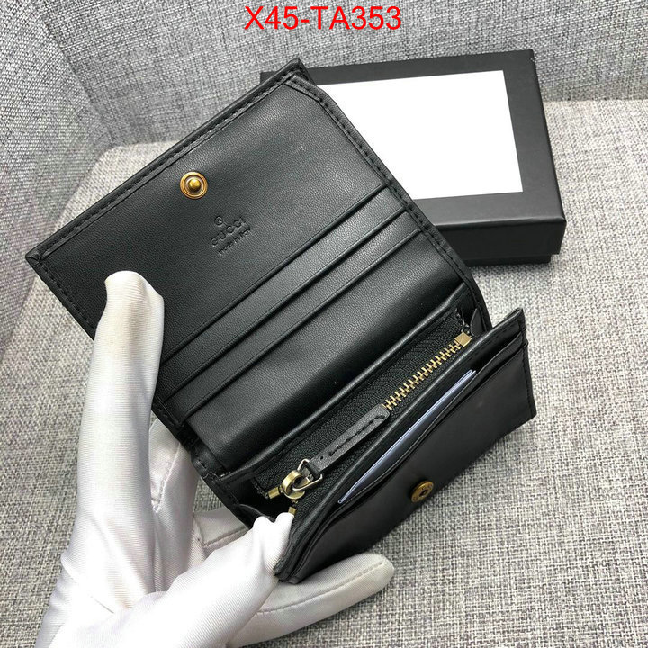 Gucci Bags(4A)-Wallet-,ID:TA353,$: 45USD