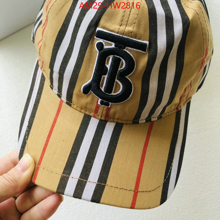 Cap (Hat)-Burberry,online from china designer , ID: HW2816,$: 29USD