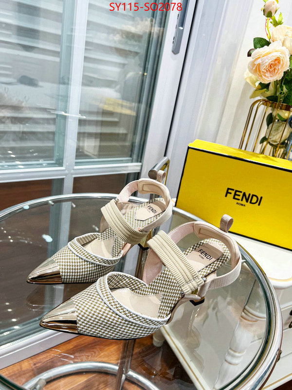 Women Shoes-Fendi,luxury 7 star replica , ID: SO2078,$: 115USD