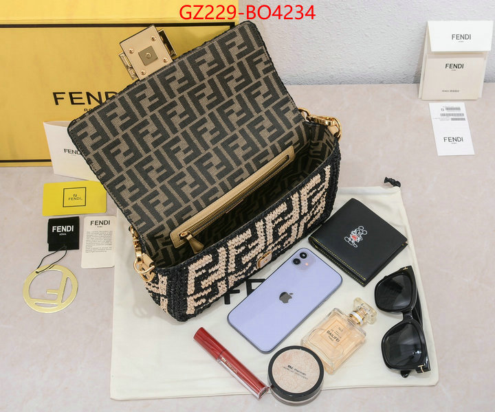 Fendi Bags(TOP)-Baguette,from china 2023 ,ID: BO4234,$: 229USD