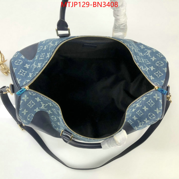 LV Bags(4A)-Keepall BandouliRe 45-50-,what's the best to buy replica ,ID: BN3408,$: 129USD