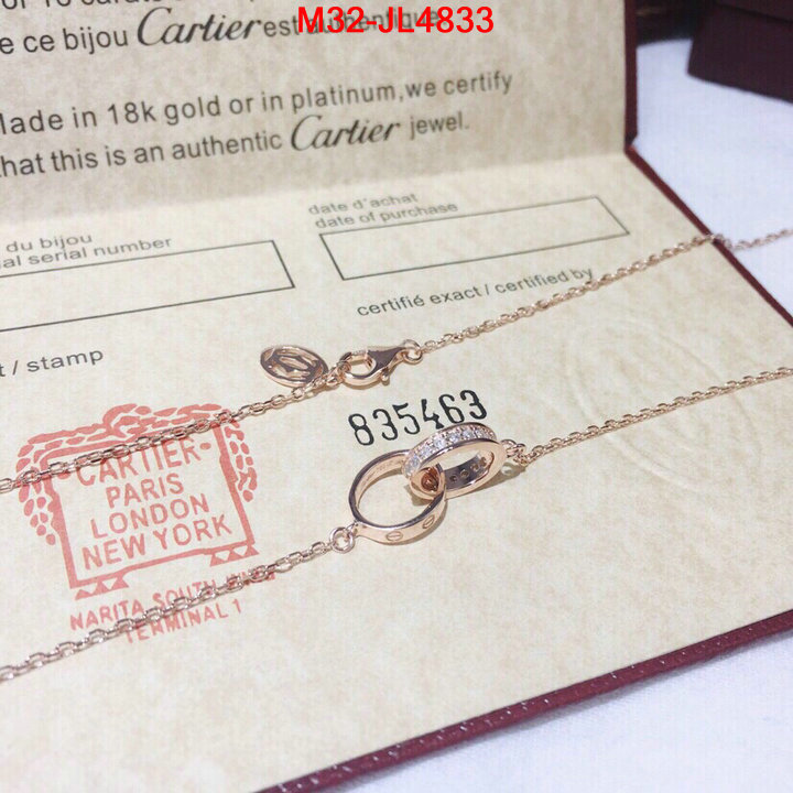 Jewelry-Cartier,buy best quality replica , ID: JL4833,$: 32USD