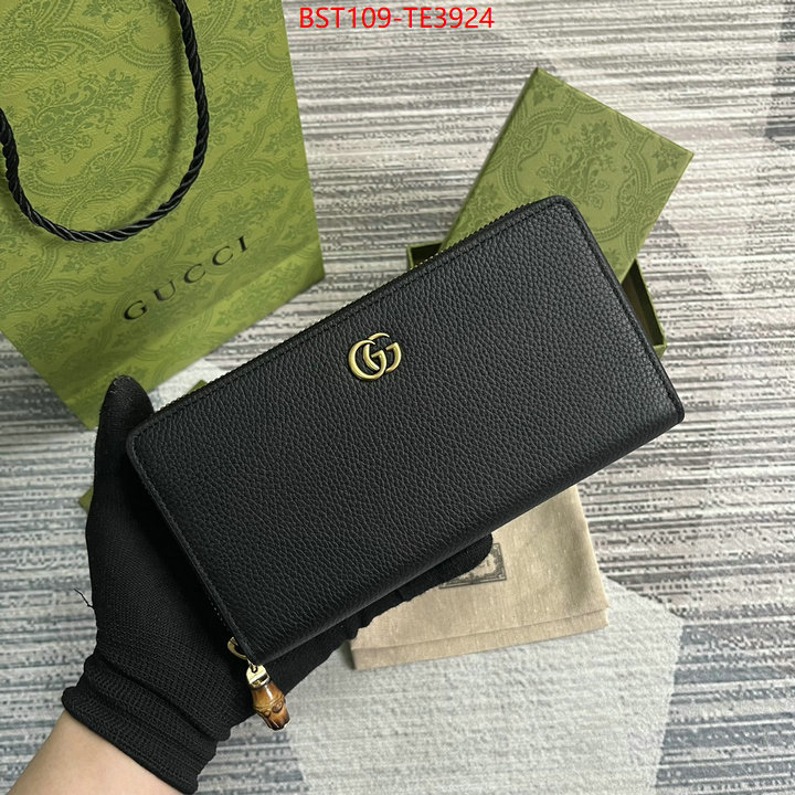 Gucci Bags(TOP)-Wallet-,best quality designer ,ID: TE3924,$: 109USD