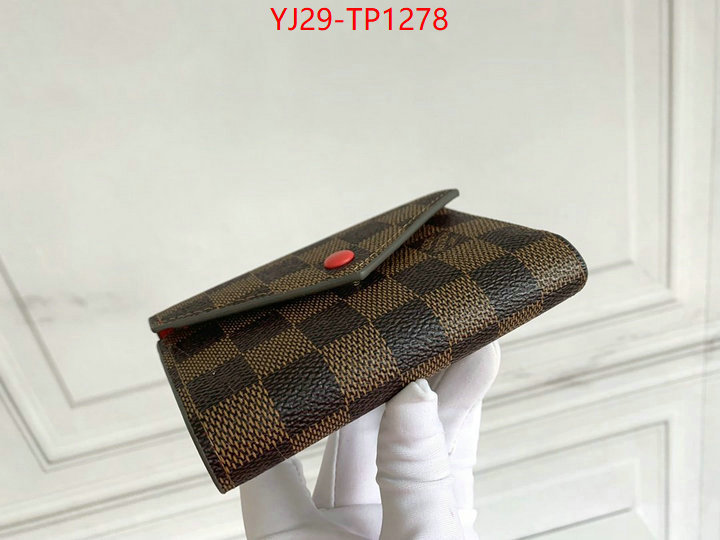 LV Bags(4A)-Wallet,ID: TP1278,$: 29USD