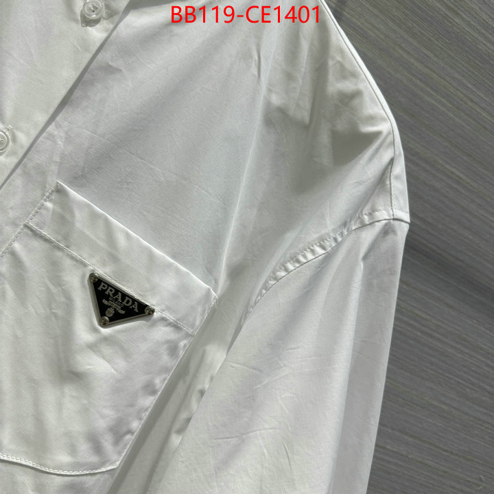 Clothing-Prada,buy top high quality replica , ID: CE1401,$: 119USD