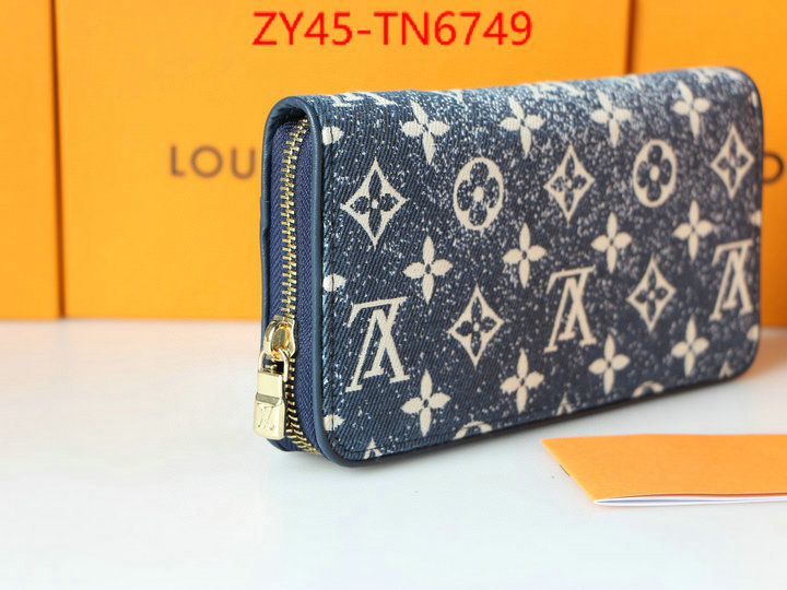 LV Bags(4A)-Wallet,ID: TN6749,$: 45USD