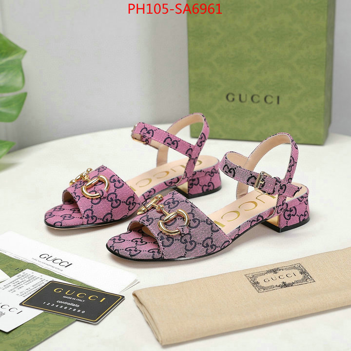 Women Shoes-Gucci,the highest quality fake , ID: SA6961,$: 105USD