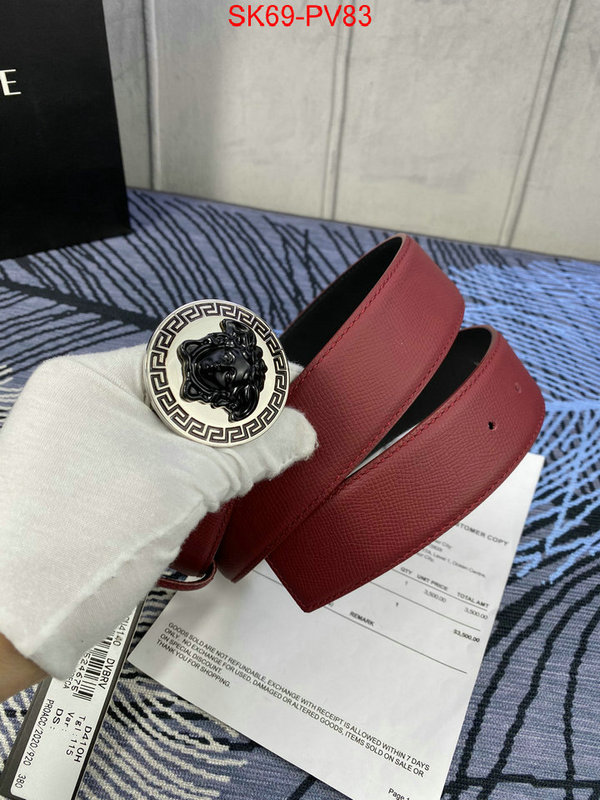 Belts-Versace,top quality fake , ID: PV83,$: 69USD