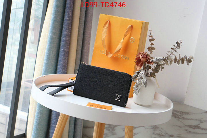 LV Bags(TOP)-Wallet,ID: TD4746,$: 99USD