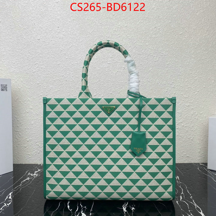 Prada Bags(TOP)-Handbag-,ID: BD6122,$: 265USD