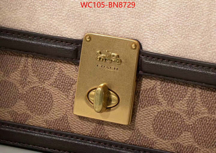 Coach Bags(4A)-Diagonal,fake aaaaa ,ID: BN8729,$: 105USD