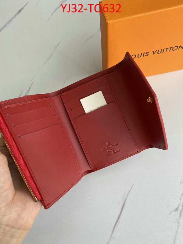 LV Bags(4A)-Wallet,ID: TQ632,$: 32USD